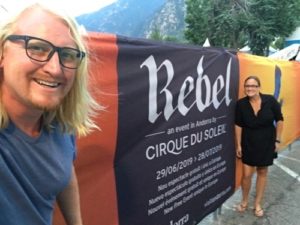 Cirque de Solei in Andorra - free show
