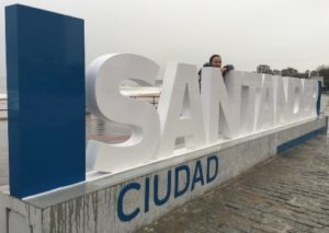 Santander City Sign